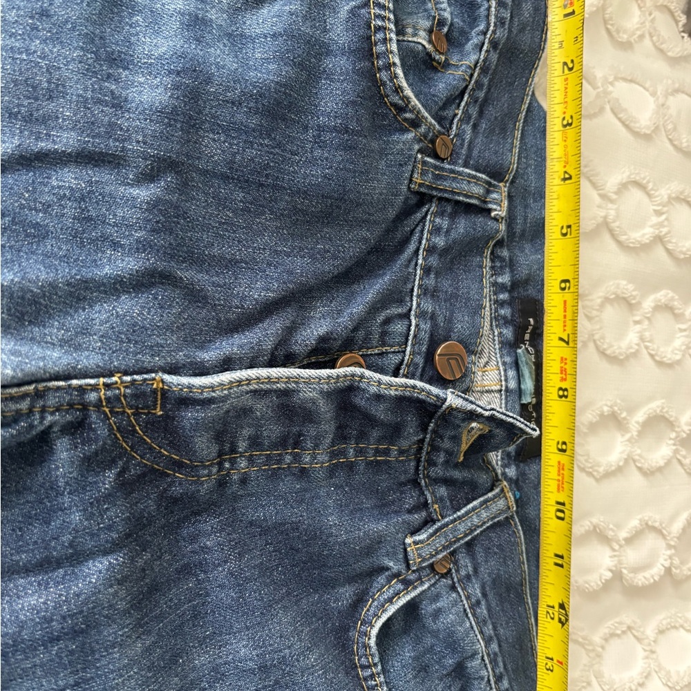 LOFT Blue Frayed Hem Cropped Jeans - Picture 5 of 7